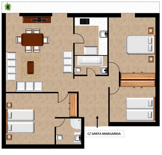 Unio - Apartamento En El Casco Antiguo カダケス エクステリア 写真